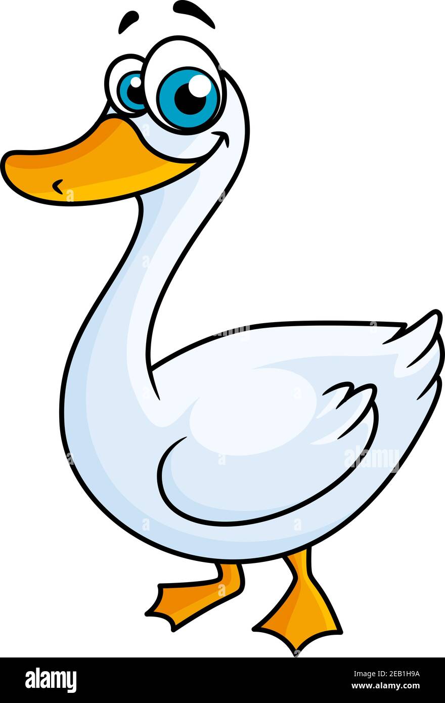 Gosling goose bird Stock Vector Images - Alamy