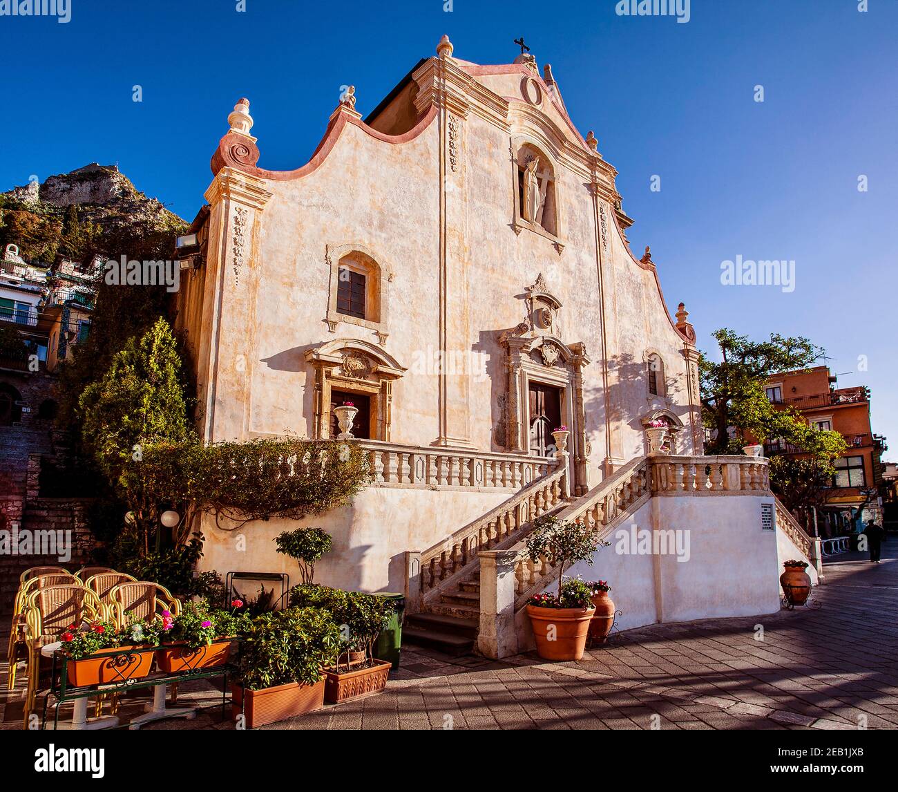 Chiesa di San Giuseppe (Church of St. Joseph)Taormina, Sicily, Italy Stock Photo
