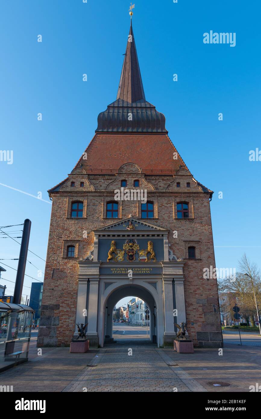 Stone Gate Rostock In 1574 hi-res stock photography and images - Alamy