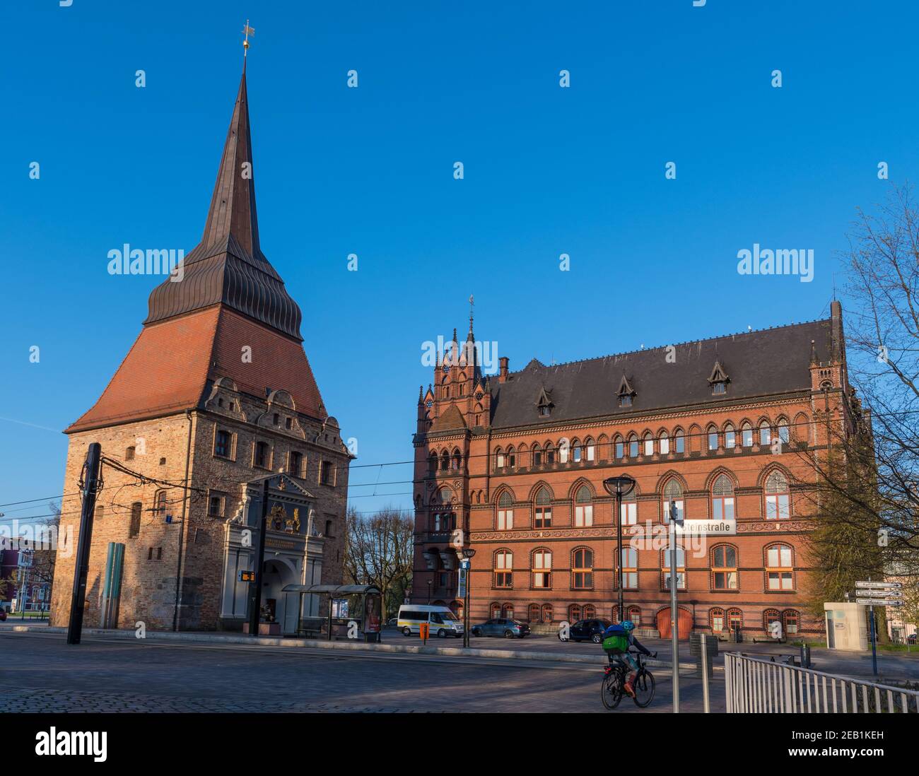 Stone Gate Rostock Germany steintor stone gate hi-res stock photography and images - Alamy