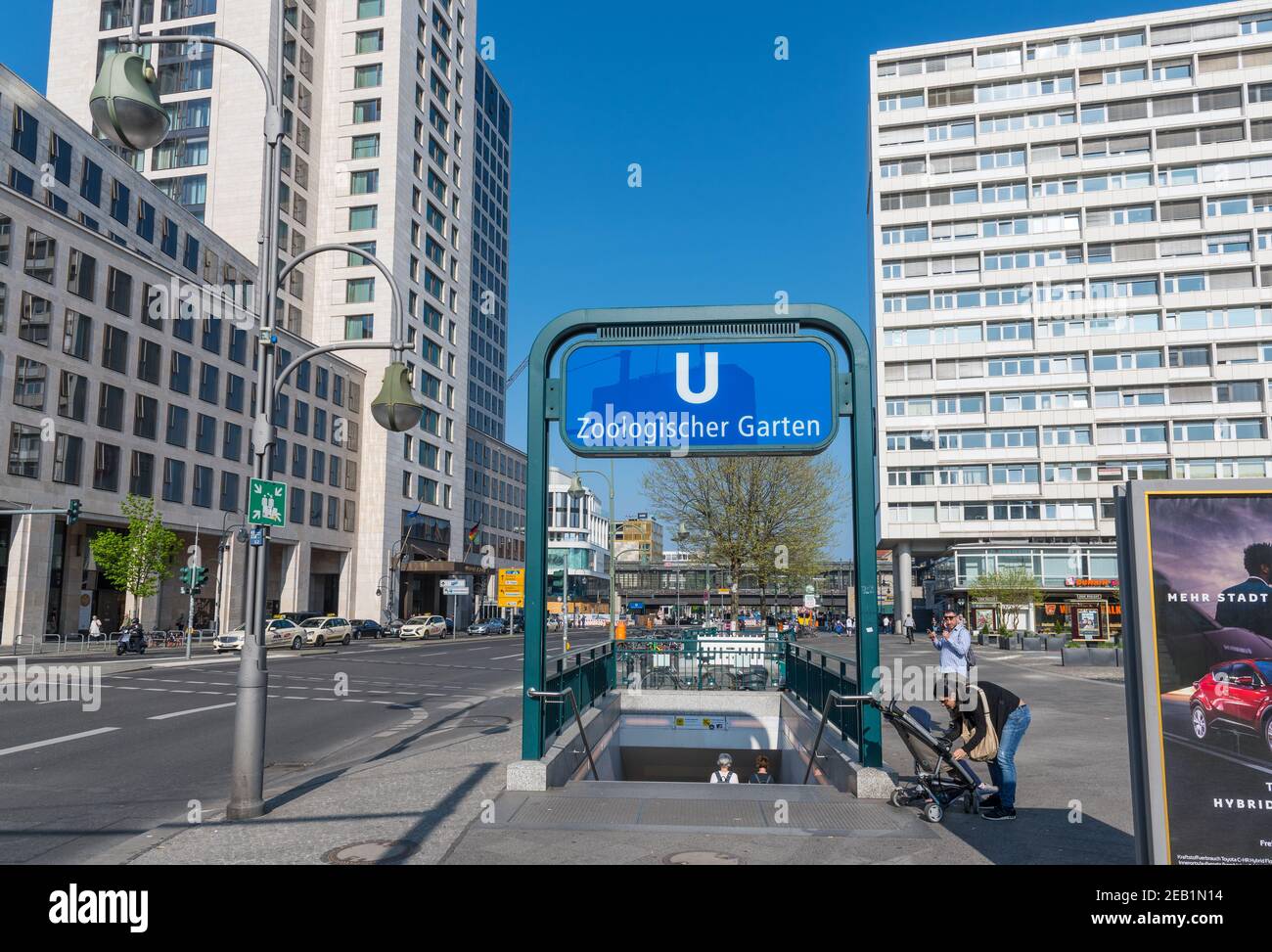Berlin Germany April 21. 2018 Berlin Zoologischer Garten underground
