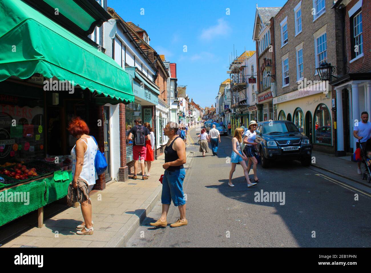 Rye east sussex town skyline hi-res stock photography and images - Alamy