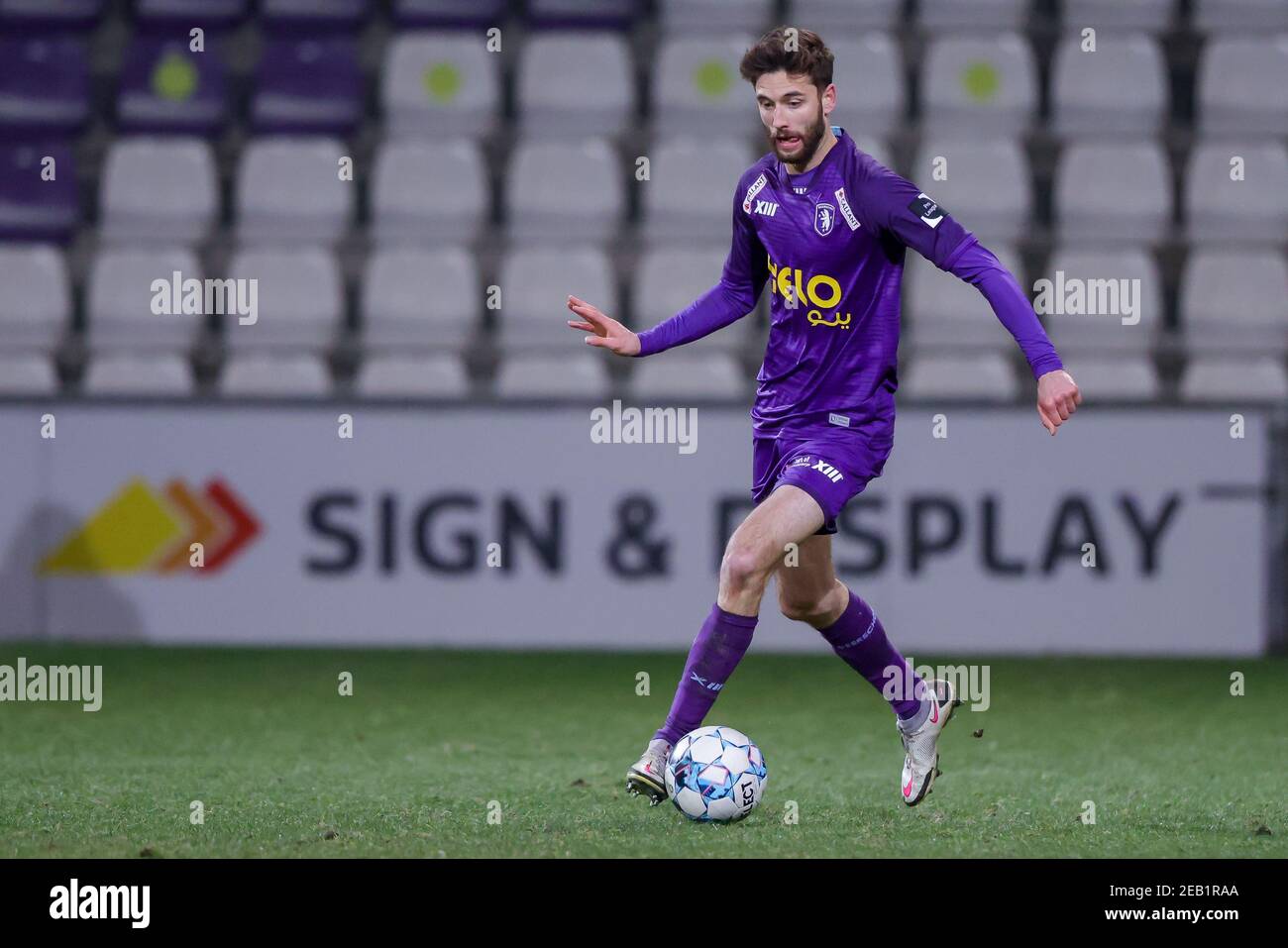 Antwerpen Belgium February 11 Jan Van Den Bergh Of Beerschot Va During The Croky Cup Match Between Beerschot And Kv Mechelen At Olympic Stadium On Stock Photo Alamy