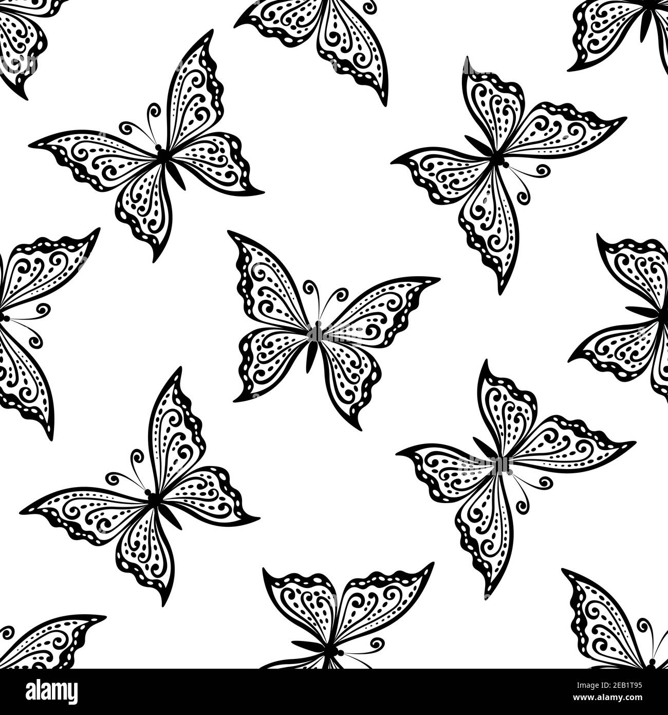 Monarch butterflies flying Black and White Stock Photos & Images Alamy