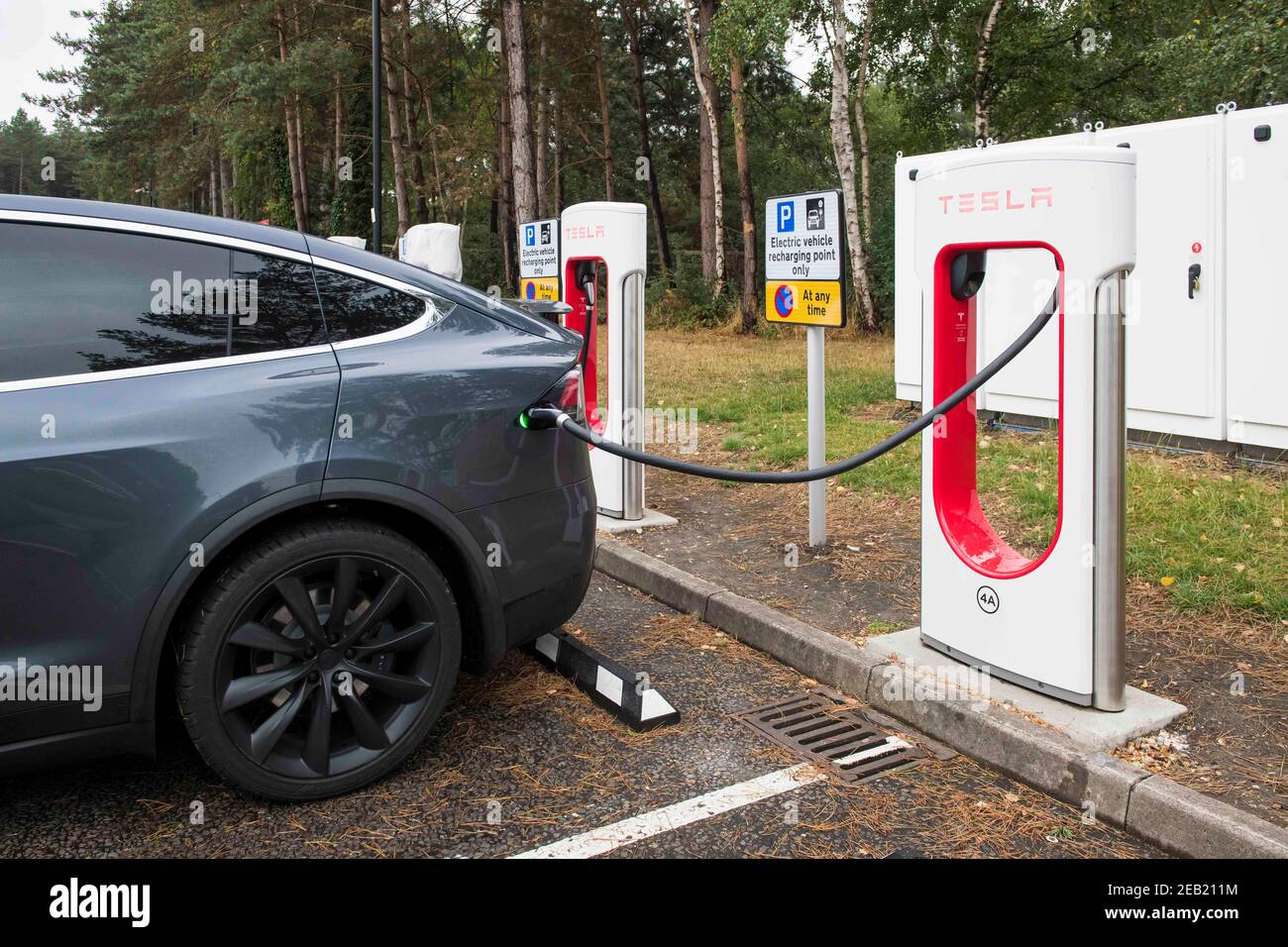 Tesla charging point deals