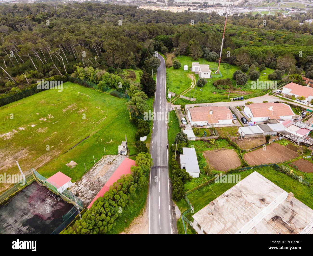 Location of former Monsanto Park Circuit - Lisbon