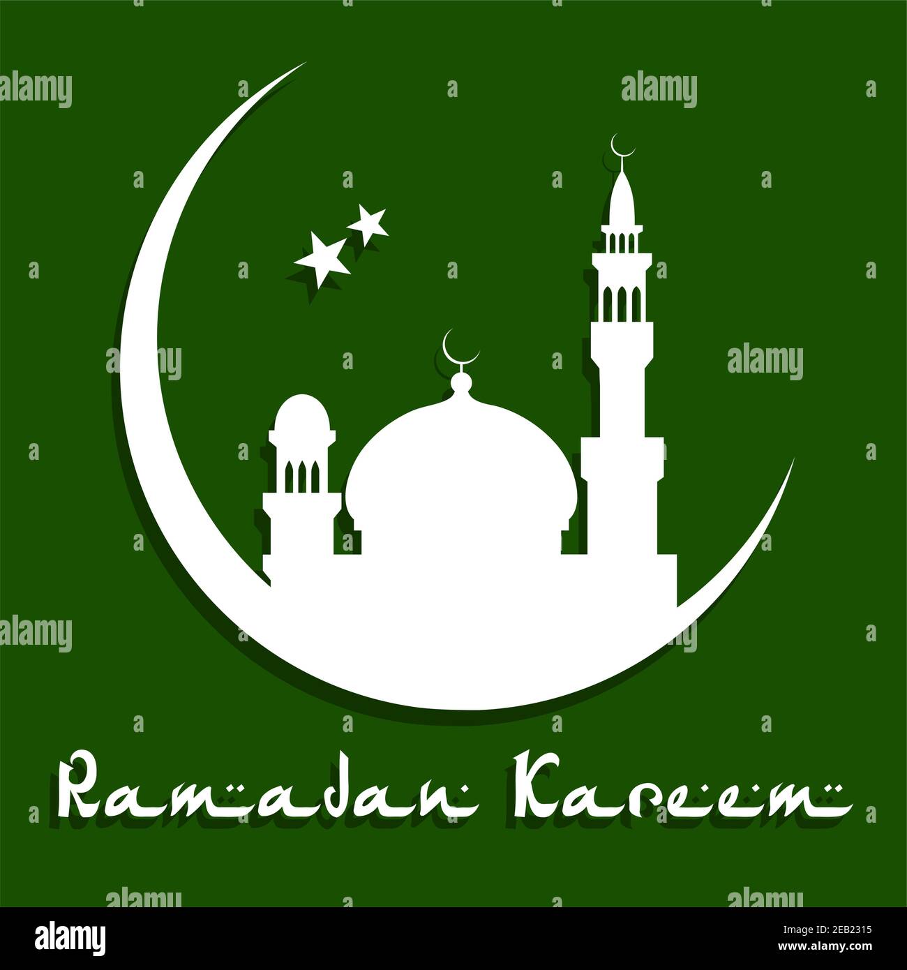 Đền thờ với bánh trăng và ngôi sao màu trắng trên nền xanh đậm - Ramadan: Một khung cảnh đầy cảm hứng và tâm linh, tạo nên bởi bức tranh màu sắc thể hiện văn hóa Ramadan đặc trưng. Đừng bỏ qua cơ hội tìm hiểu thêm về hình ảnh này!