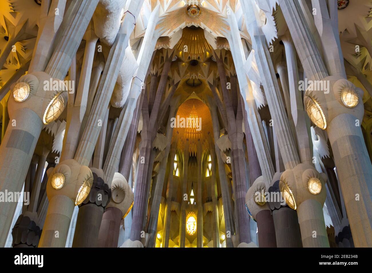 Sagrada Familia Stock Photo