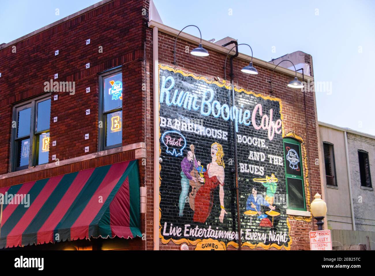 Rum Boogie Cafe on Beale Street in Memphis, Tennessee Stock Photo Alamy