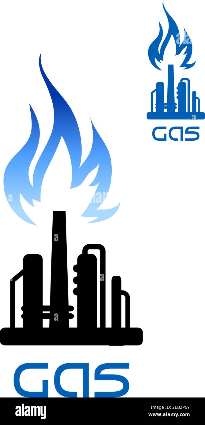 Natural Gas Plant Clip Art