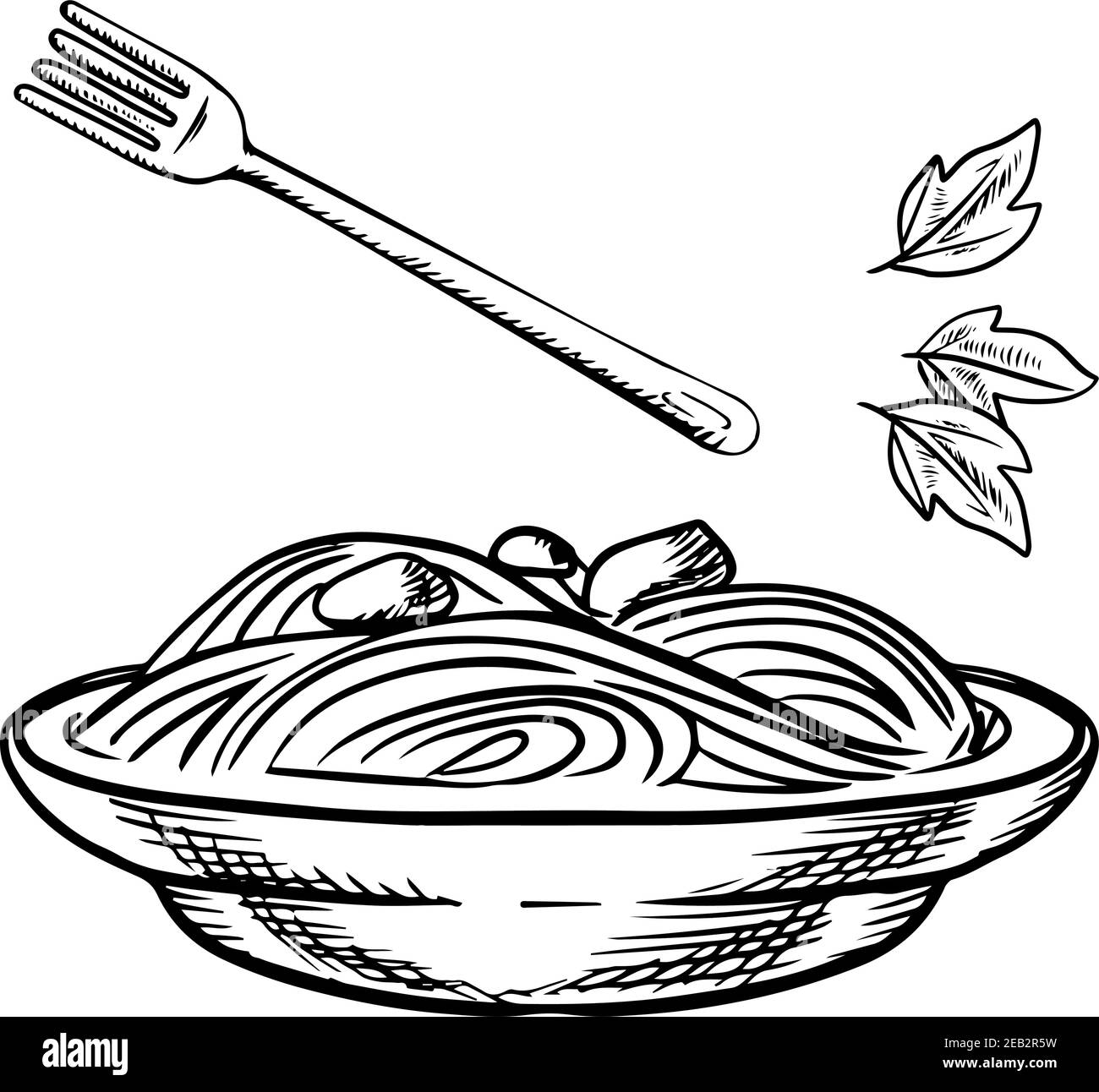 Meatball Sauce Stock Vector Images Alamy