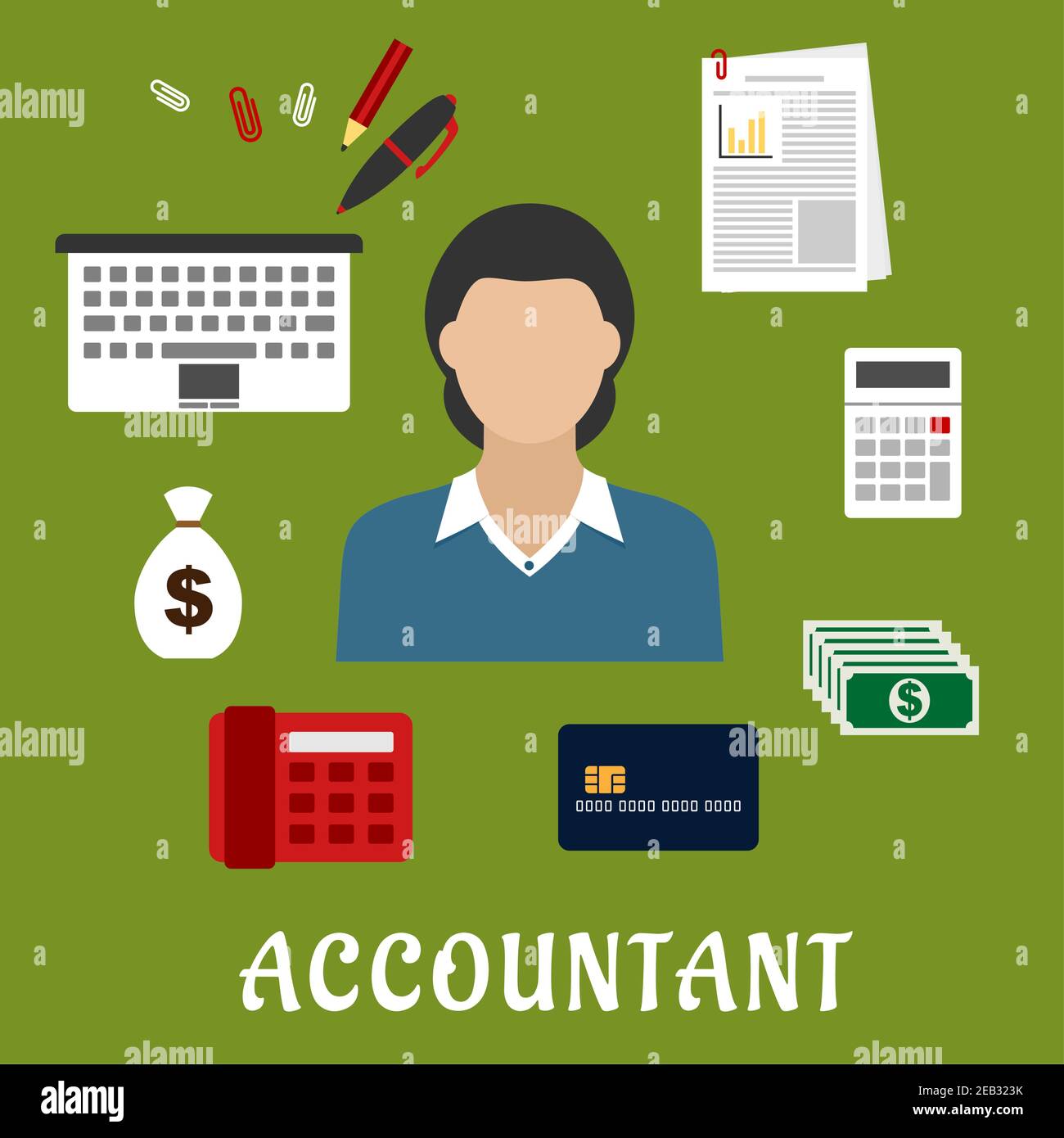 Credit report computer Stock Vector Images - Alamy