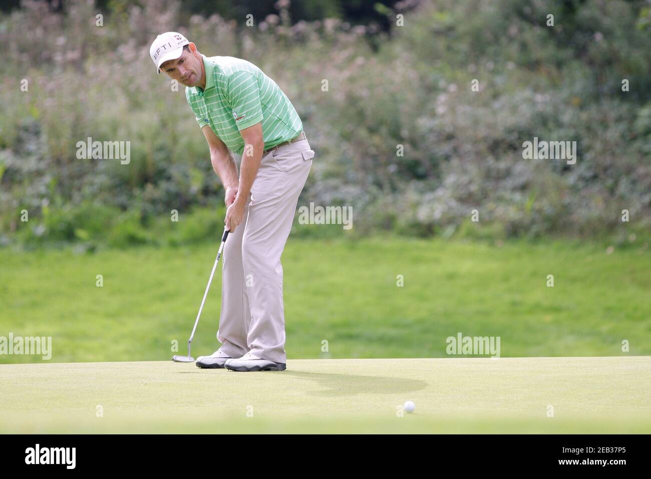 Golf The Vivendi Cup Golf De Joyenval Chemin De La Tuilerie 740 Chambourcy France 23 9 10 Padraig Harrington Of Ireland During The First Round Mandatory Credit Action Images Andrew Boyers Stock Photo Alamy