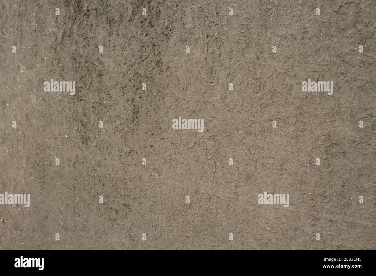 detail of a gas meter box cover and lock with scratches, mould and