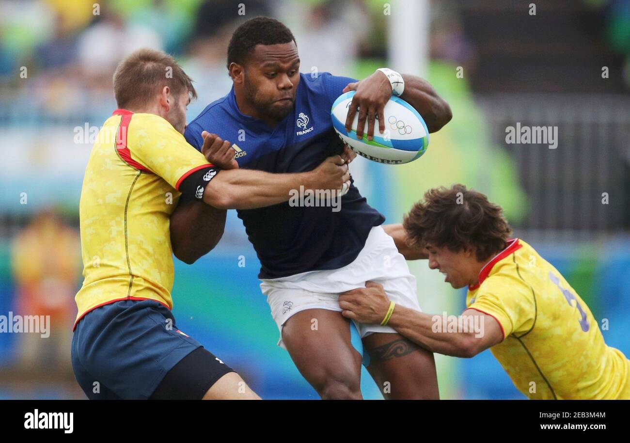 2016 Rio Olympics - Rugby - Preliminary - Men's Pool B France ...