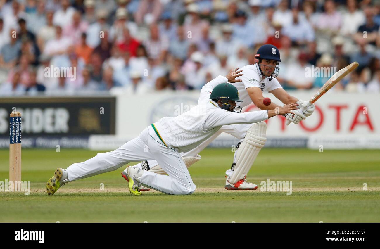 Britain Cricket England V Pakistan First Test Lord S 15 7 16 England S Alastair Cook In Action Action Images Via Reuters Andrew Boyers Livepic Editorial Use Only Stock Photo Alamy