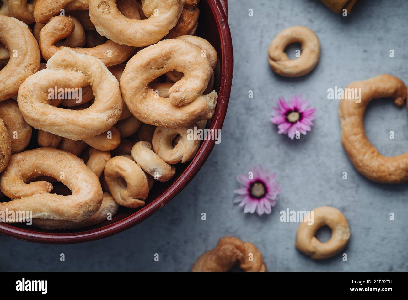 Crunchy traditional taralli snacks hi-res stock photography and images ...