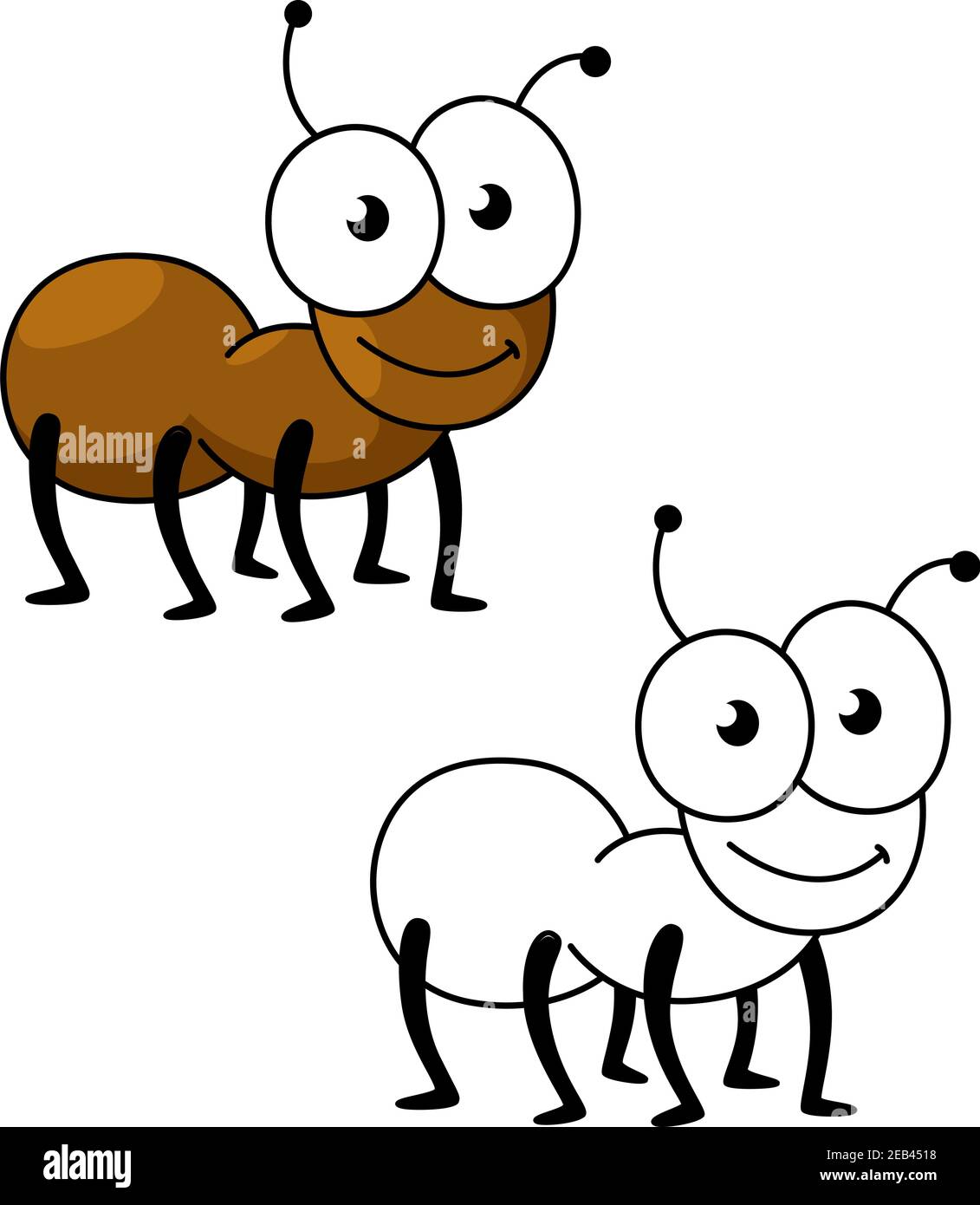 Cartoon little brown worker ant insect with smiling face and funny googly eyes. Insect character for mascot, children book or fauna themes Stock Vector Image & Art - Alamy Cartoon little brown worker ant insect with smiling face and funny googly eyes. Insect character for mascot, children book or fauna themes Stock Vector Image & Art - Alamy