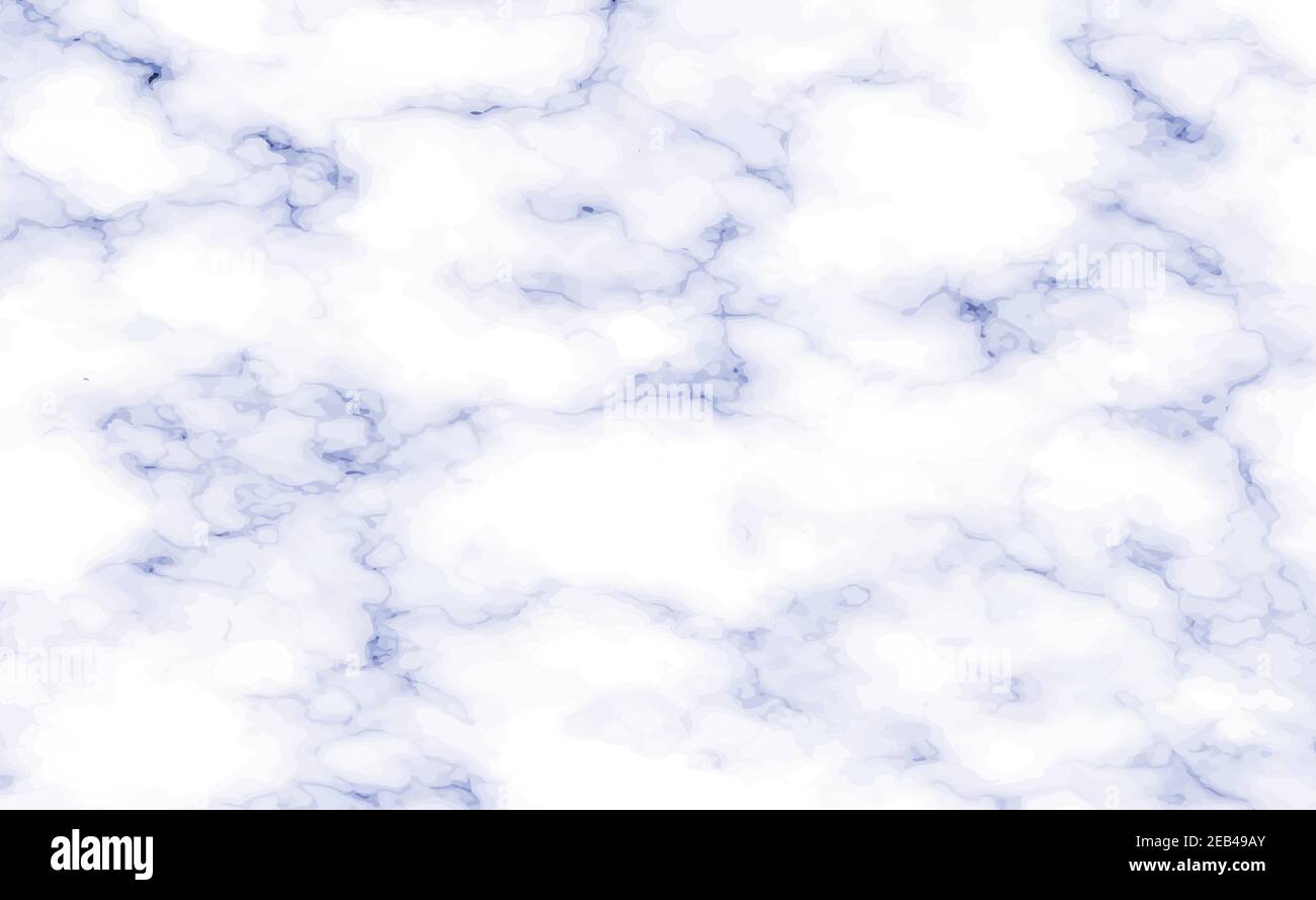 Stone texture white with blue marble background - Vector illustration ...
