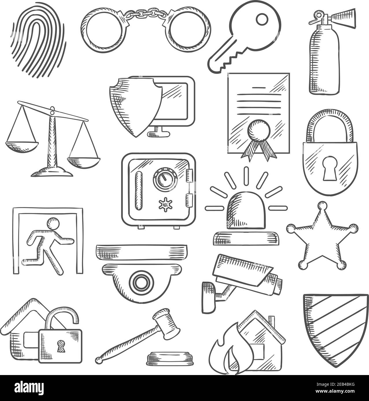 Police Avatar Icon In Doodle Sketch Lines People Service Security Guard  Protect Crime Royalty Free SVG Cliparts Vectors And Stock Illustration  Image 72742256