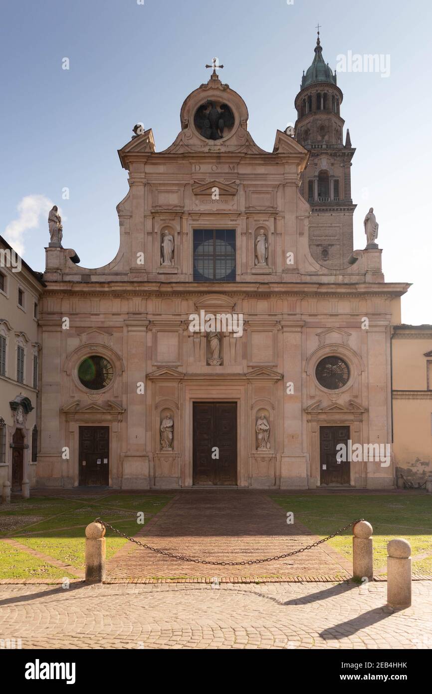 San Giovanni Evangelista church Parma, Italy Stock Photo