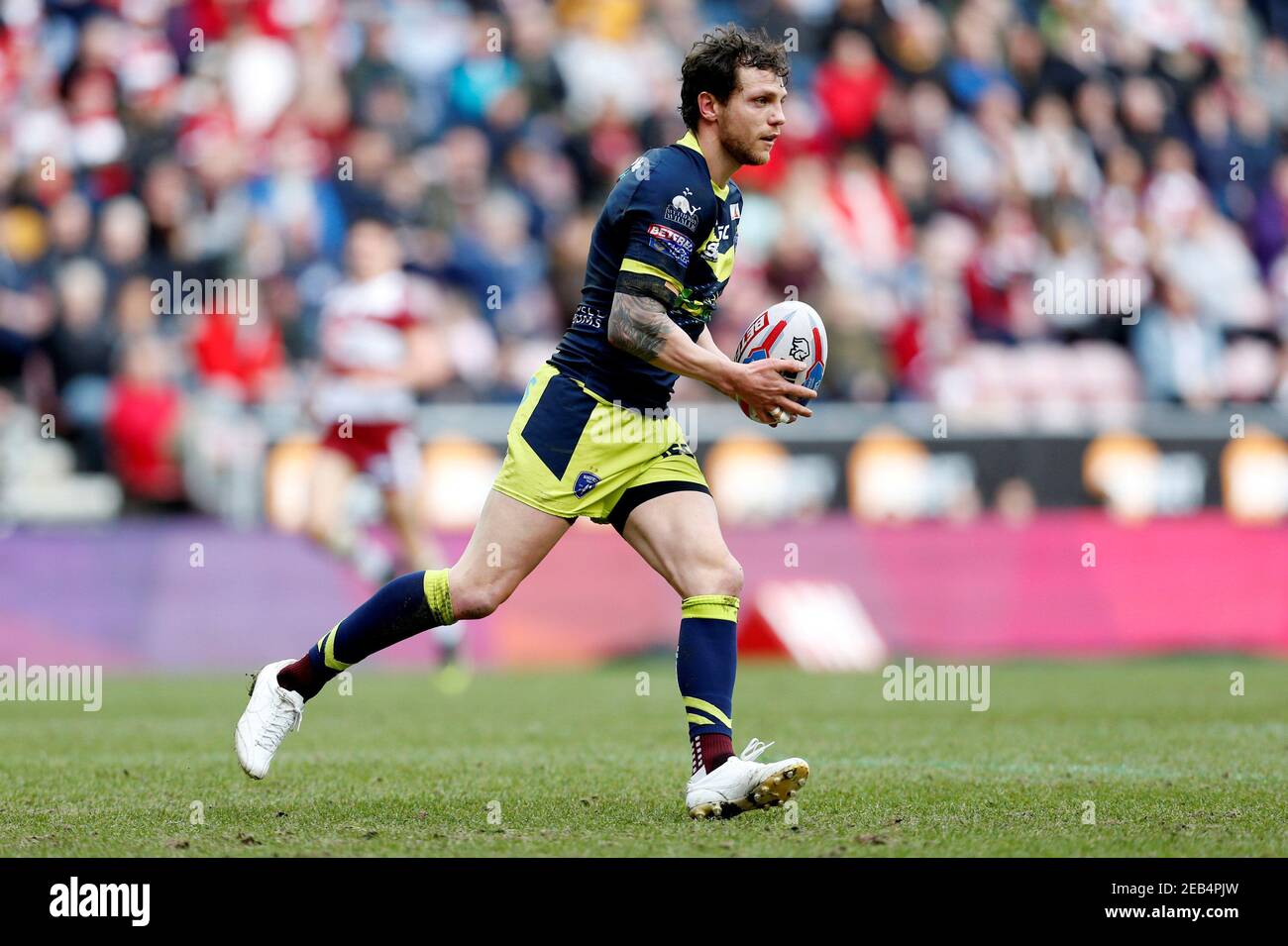 Rugby League - Super League - Wigan Warriors vs Wakefield Trinity - DW  Stadium, Wigan, Britain - March 11, 2018 Wakefield Trinity's Scott Grix in  action Action Images/Ed Sykes Stock Photo - Alamy