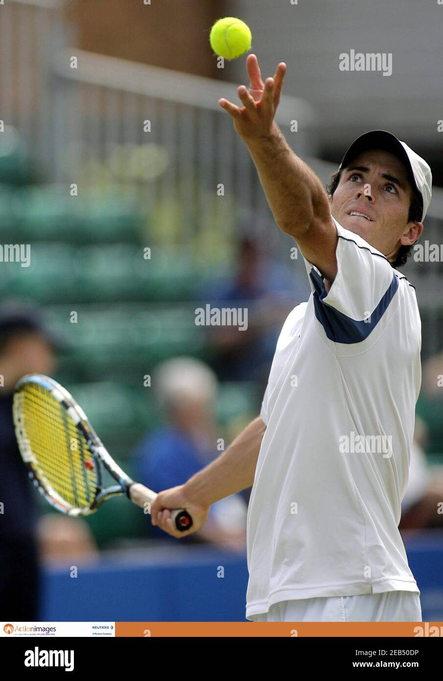 Tennis - The Surbiton Trophy - Surbiton Racket & Fitness Club - 8/6/07  Australia's Alun Jones during the quarter finals Mandatory Credit: Action  Images / Andrew Boyers Livepic Stock Photo - Alamy