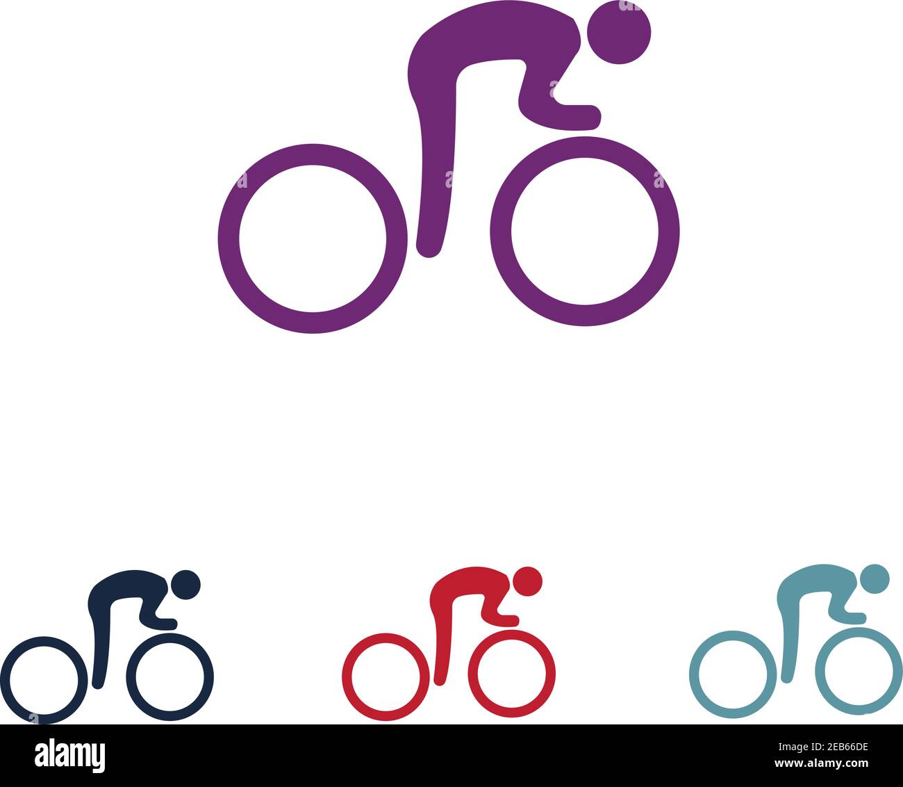 Bicycle logo vector template Stock Vector Image & Art - Alamy