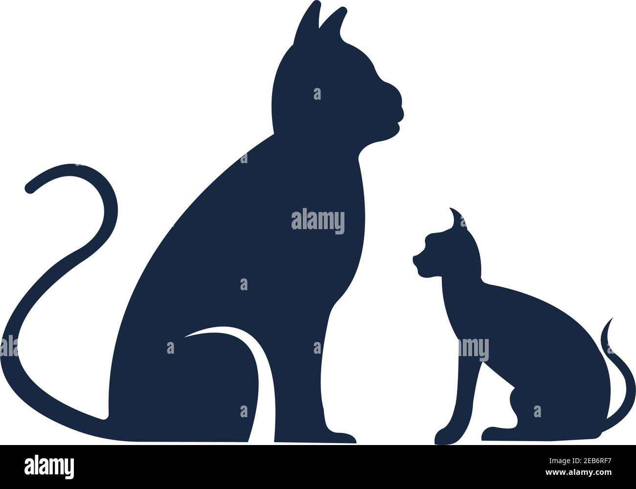 cat logo vector symbol illustration design template Stock Vector