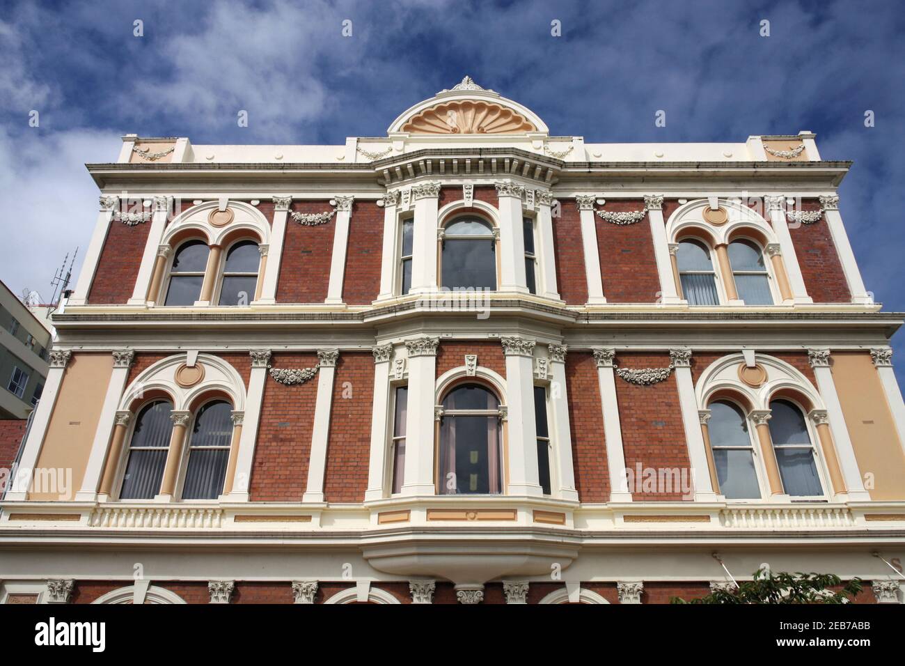 Old, beautiful colonial architecture of Invercargill, Southland, New