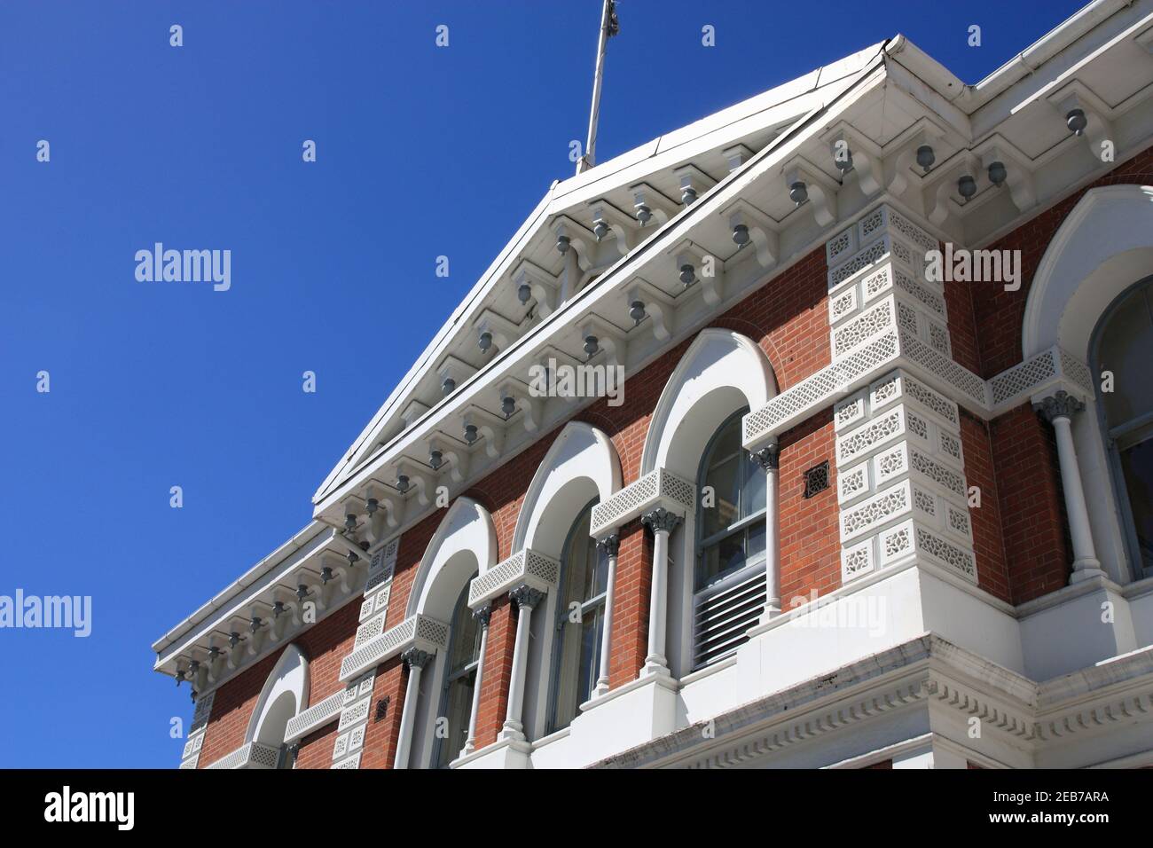 Christchurch town, New Zealand. Chief Post Office monumental