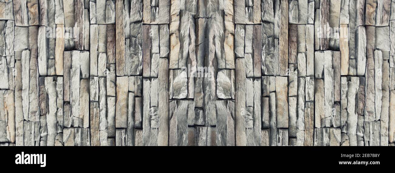 Panorama Stone wall background for design in you work concept Stock ...