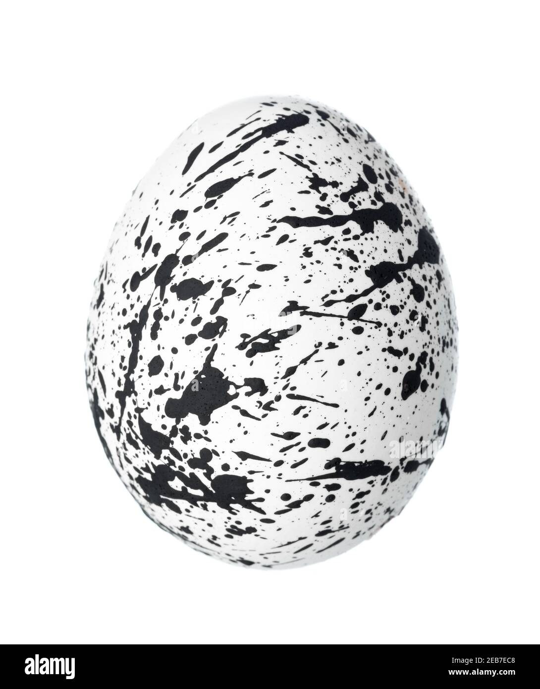 Colorful Easter Egg isolated on white Stock Photo - Alamy