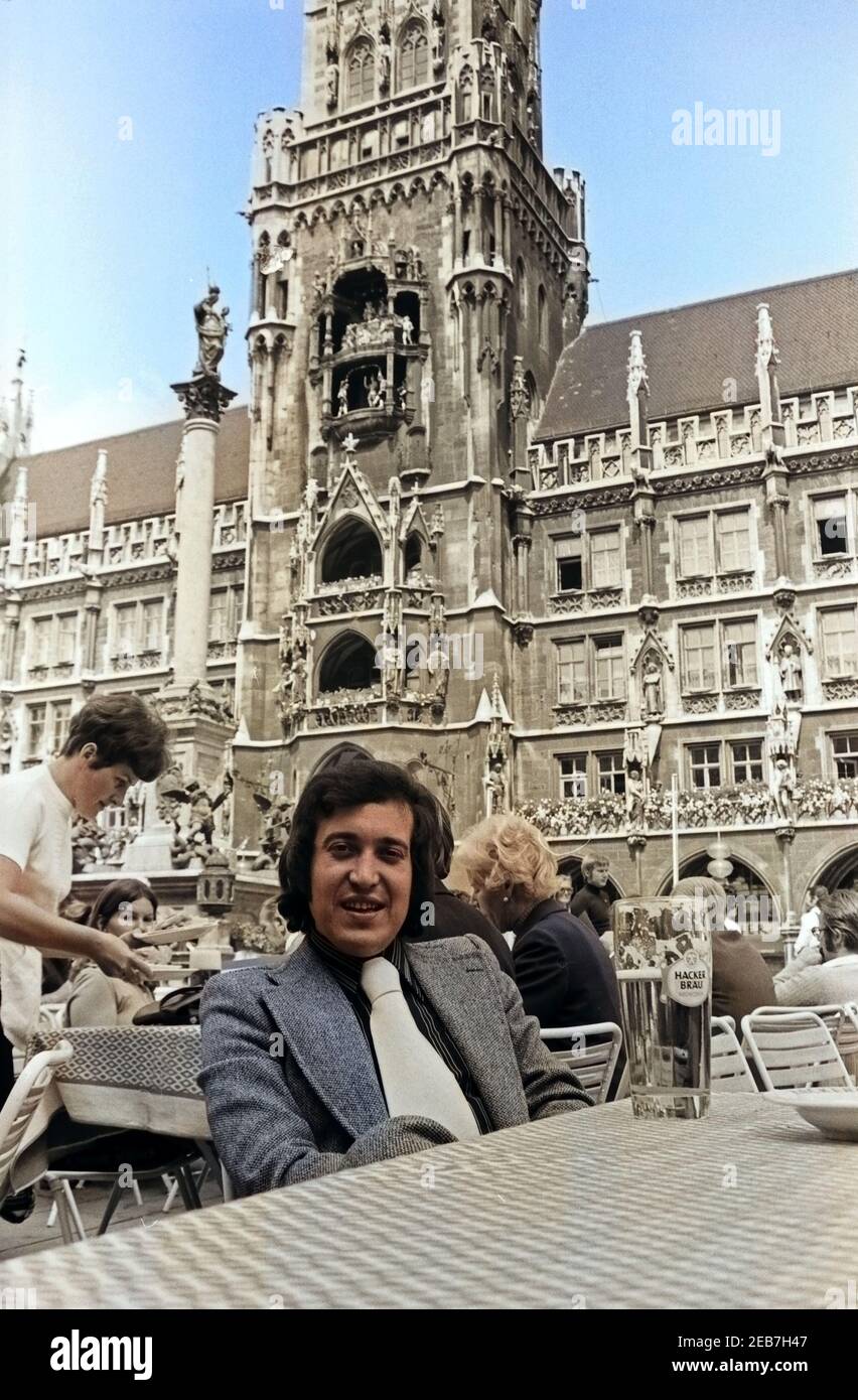 Rico Lanza, der uneheliche Sohn von Mario Lanza, in München