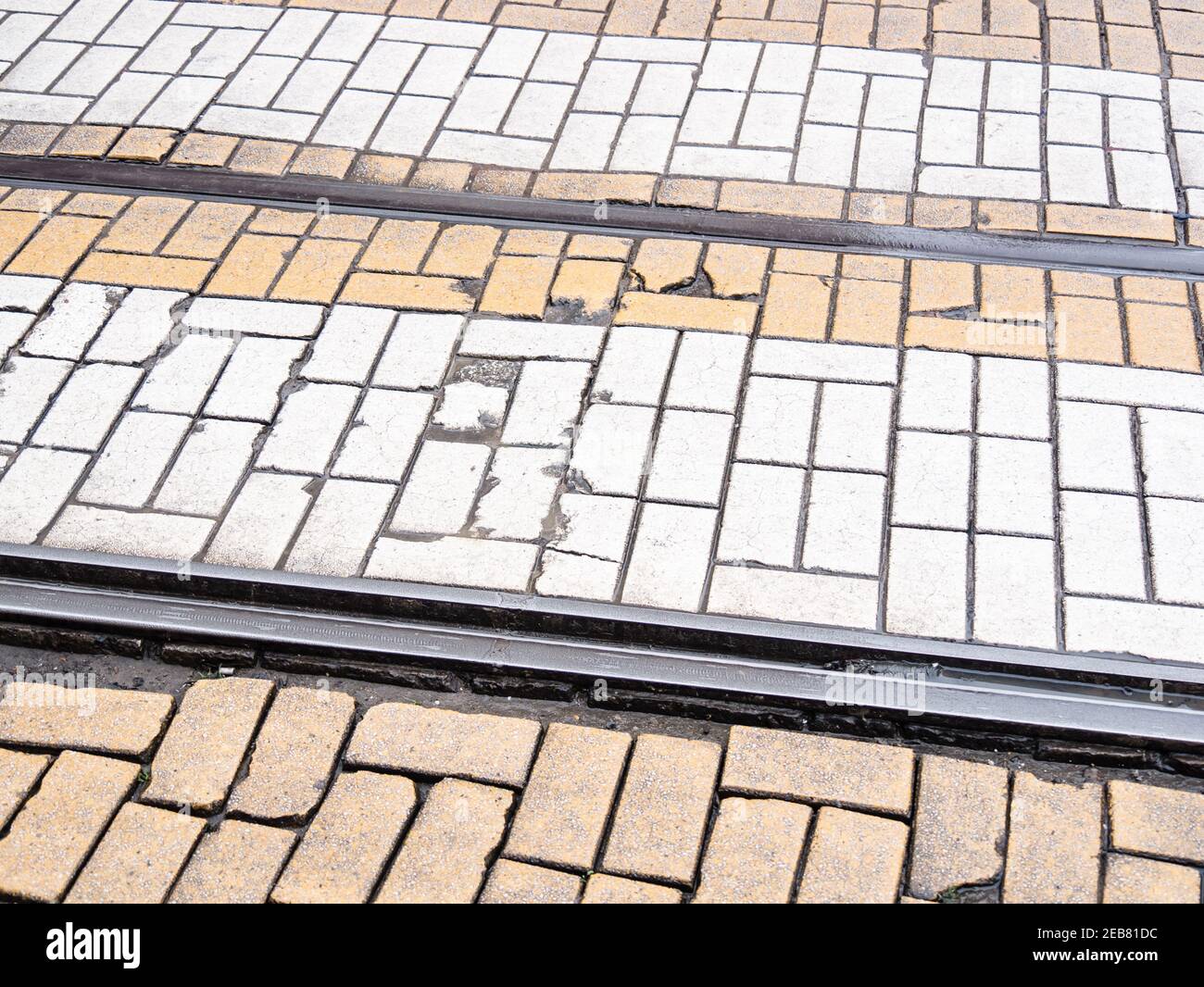 Empty Rails Closeup shot empty rails hi-res stock photography and images - Alamy