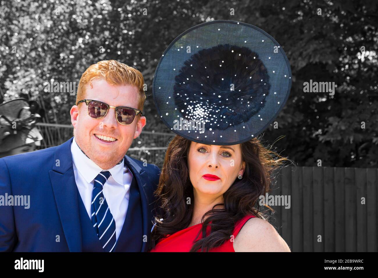 Ascot hat hi-res stock photography and 