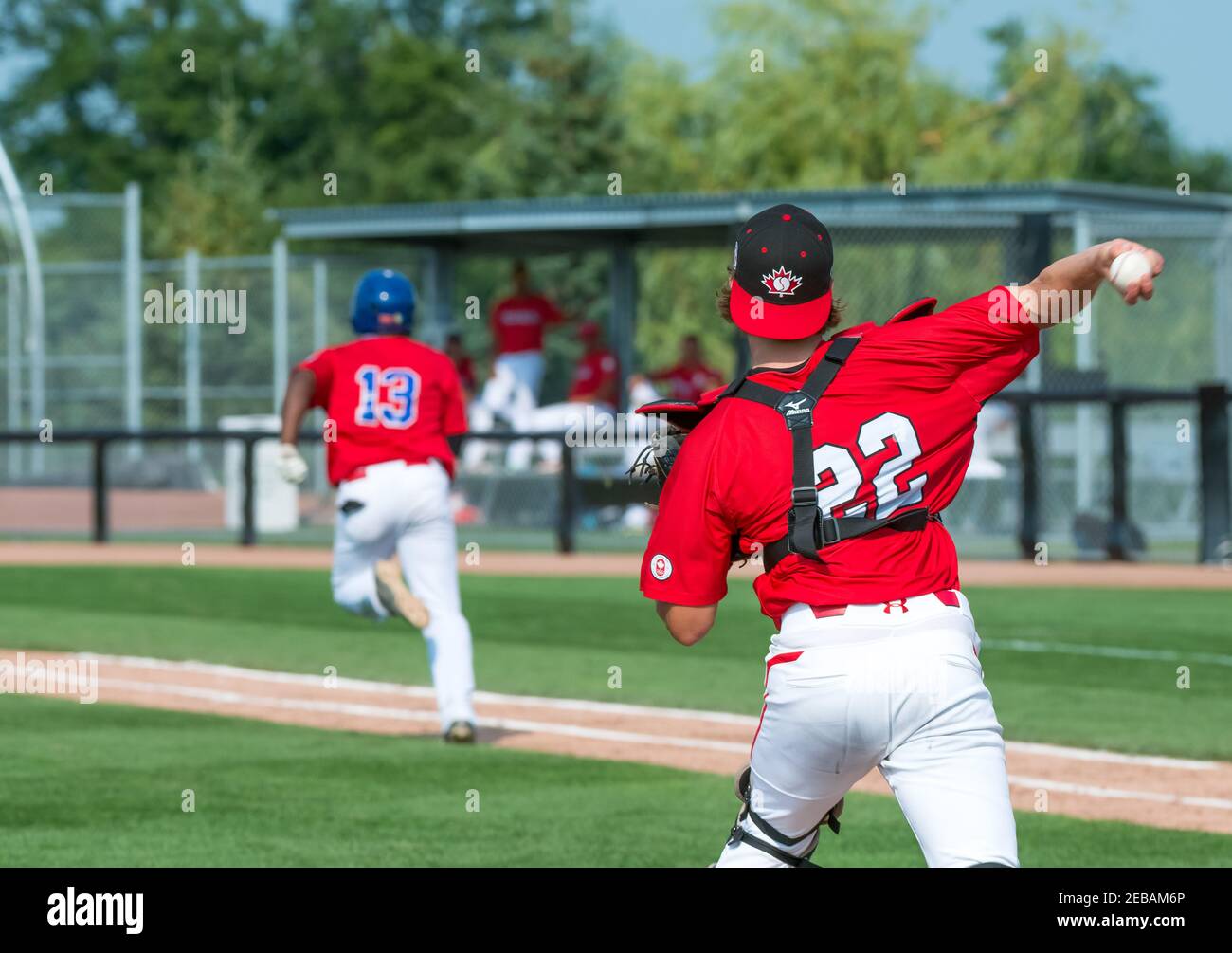 Toronto Pan American Games 2015, Baseball tournament Canadian catcher