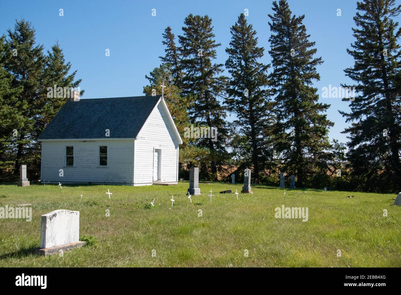 Thingvalla Church and Cemetary, Churchbridge RM 211, Saskatchewan