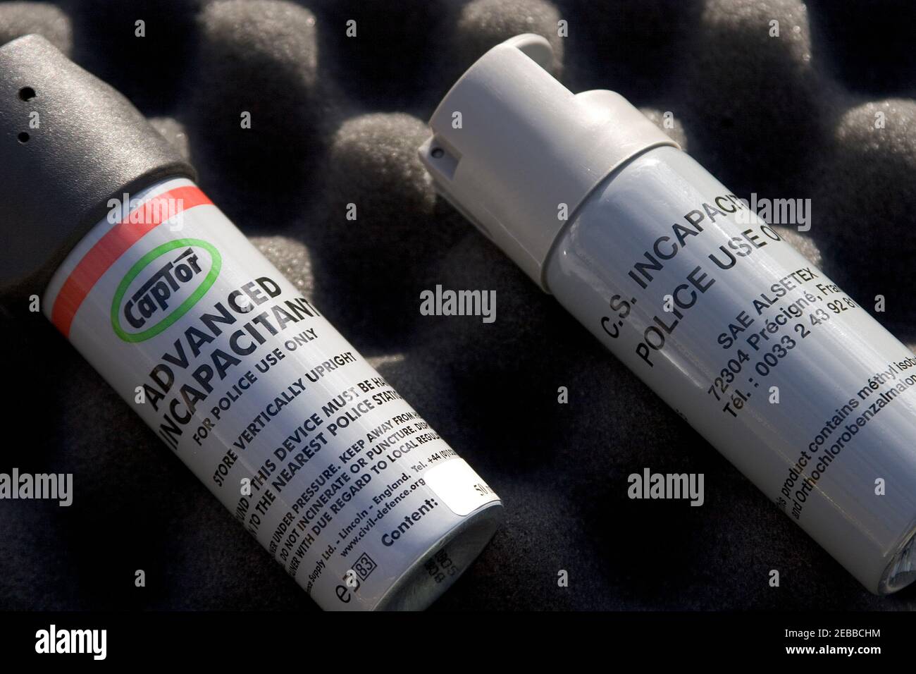 Irritant spray device hi-res stock photography and images - Alamy