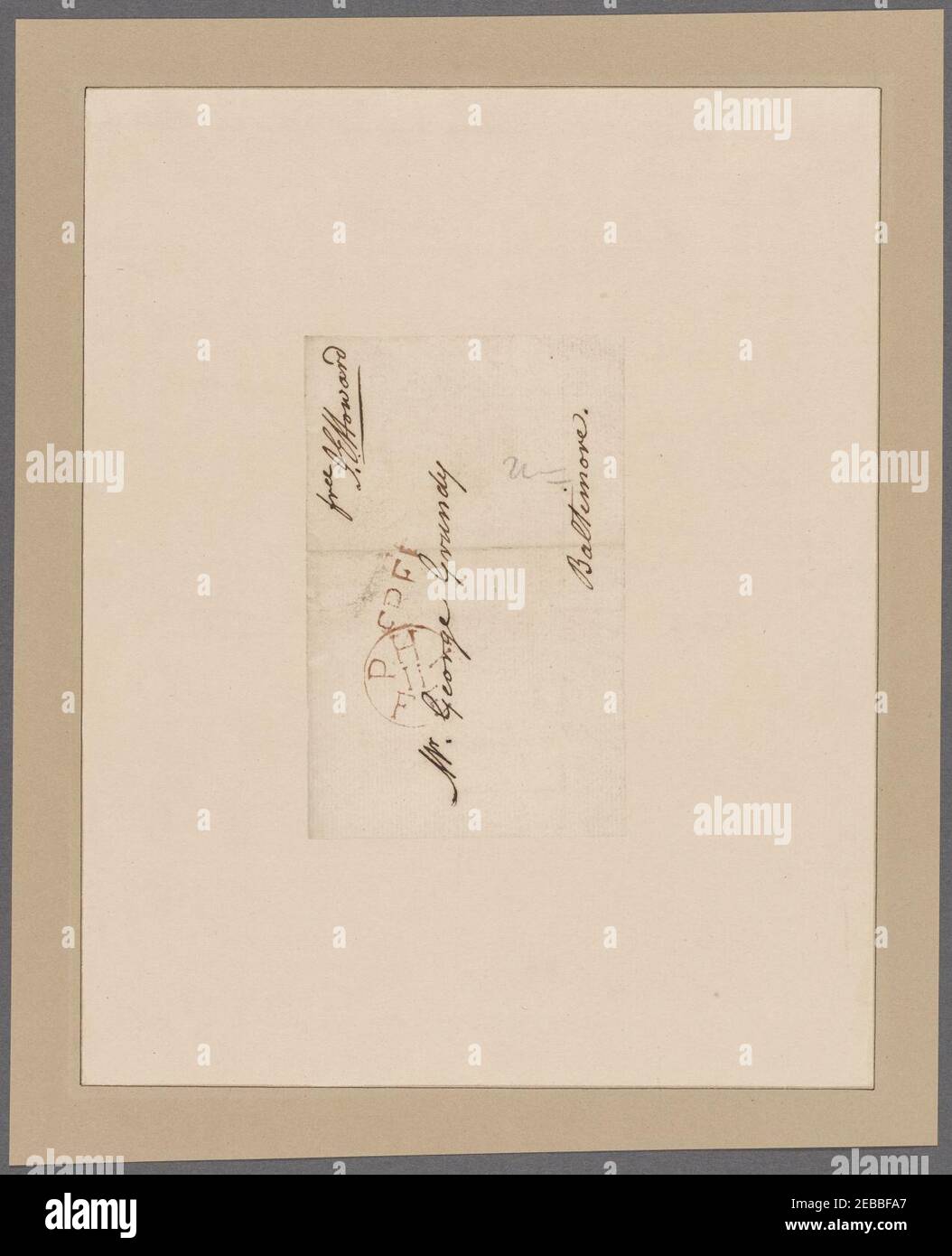 Howard, J.E. Philadelphia. To Grundy Stock Photo Alamy