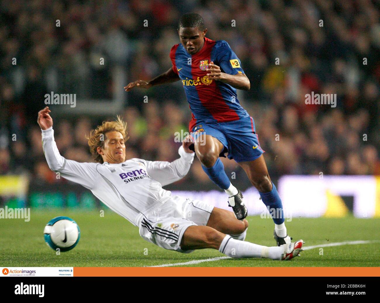 Samuel eto'o real madrid hi-res stock photography and images - Alamy