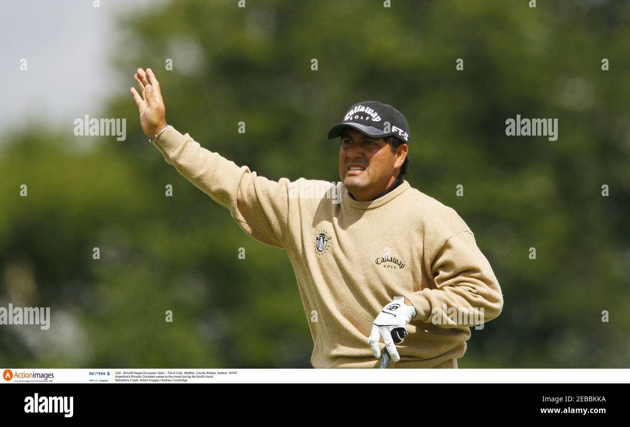 Golf - Smurfit Kappa European Open - The K Club, Straffan, County Kildare,  Ireland - 8/7/07 Argentina's