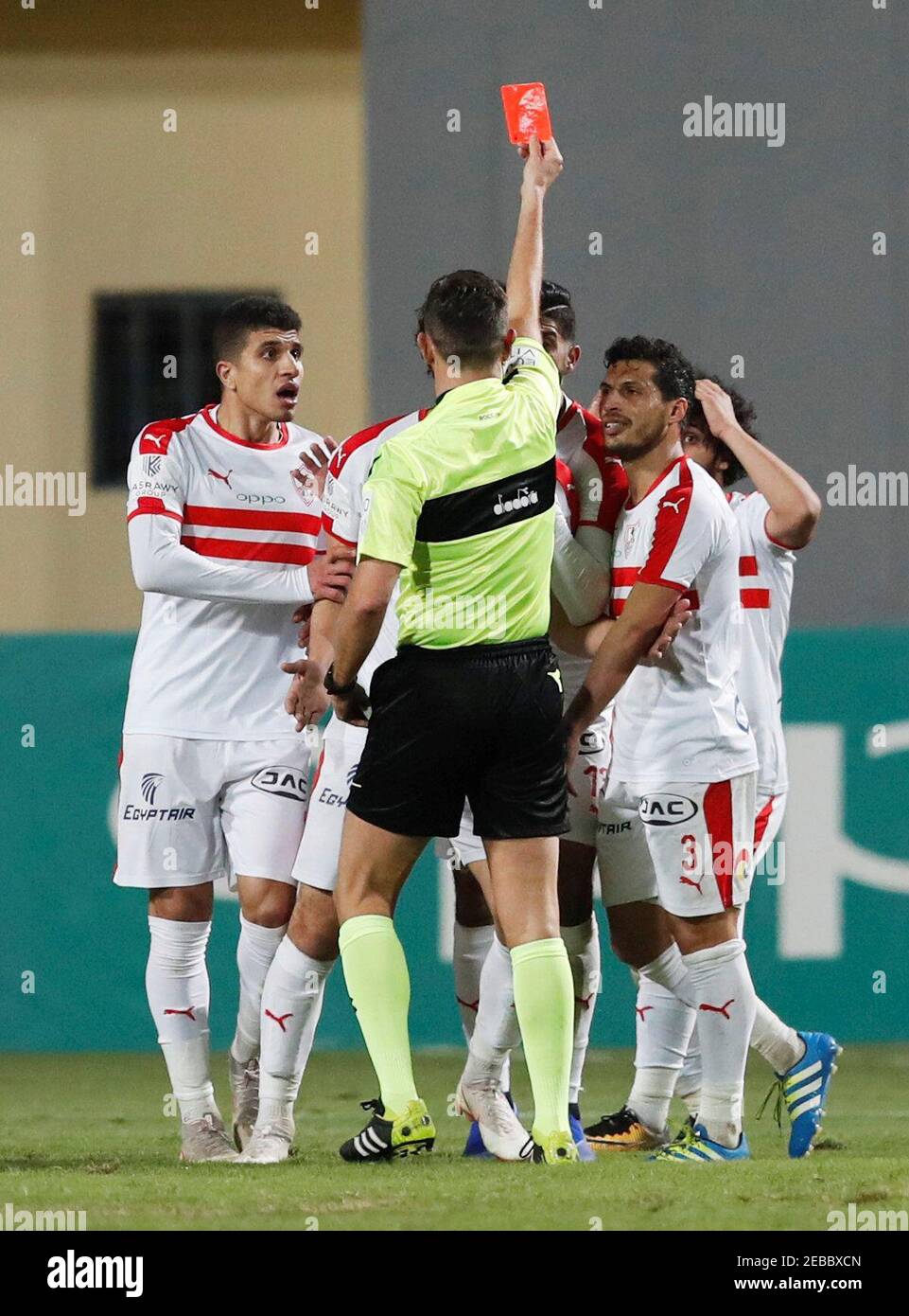 Soccer Football - Egyptian Premier League - Zamalek v Pyramids FC - Petro  Sport Stadium, Cairo, Egypt - January 24,