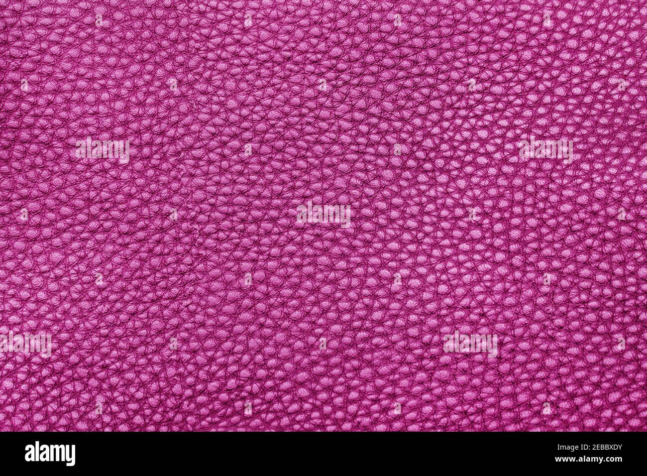 Purple leather as a textured background Stock Photo