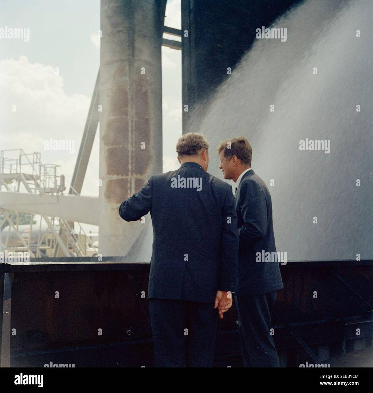 Inspection tour of NASA installations Huntsville Alabama, Redstone