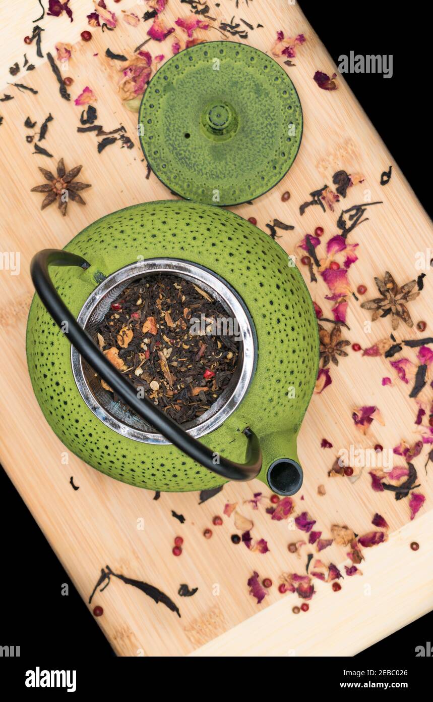 Teapot with copy space hi-res stock photography and images - Alamy