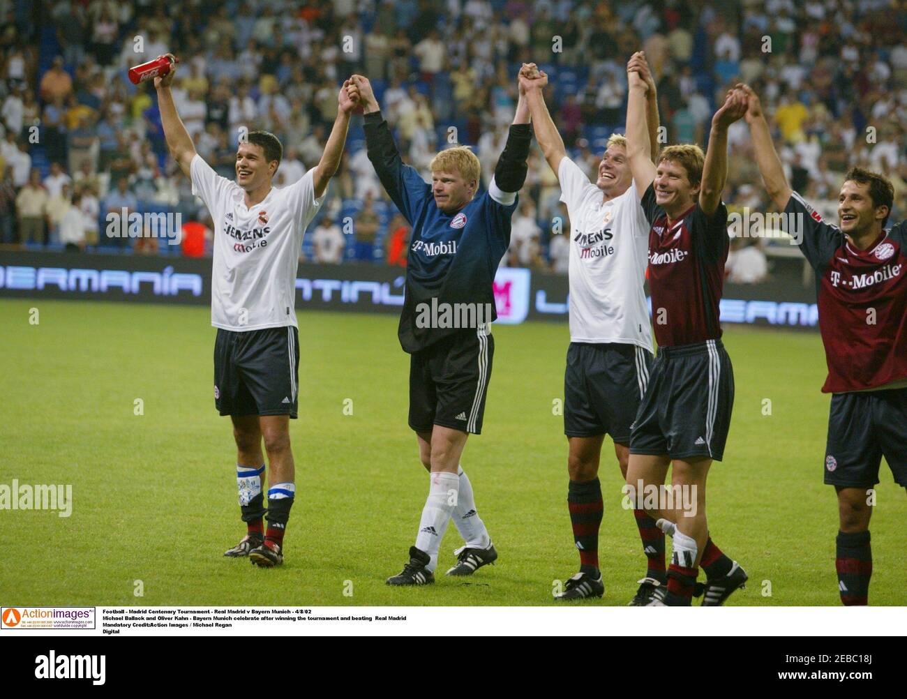 Maillot Bayern Munich Domicile Signé Michael Ballack #13 – Authentifié Beckett