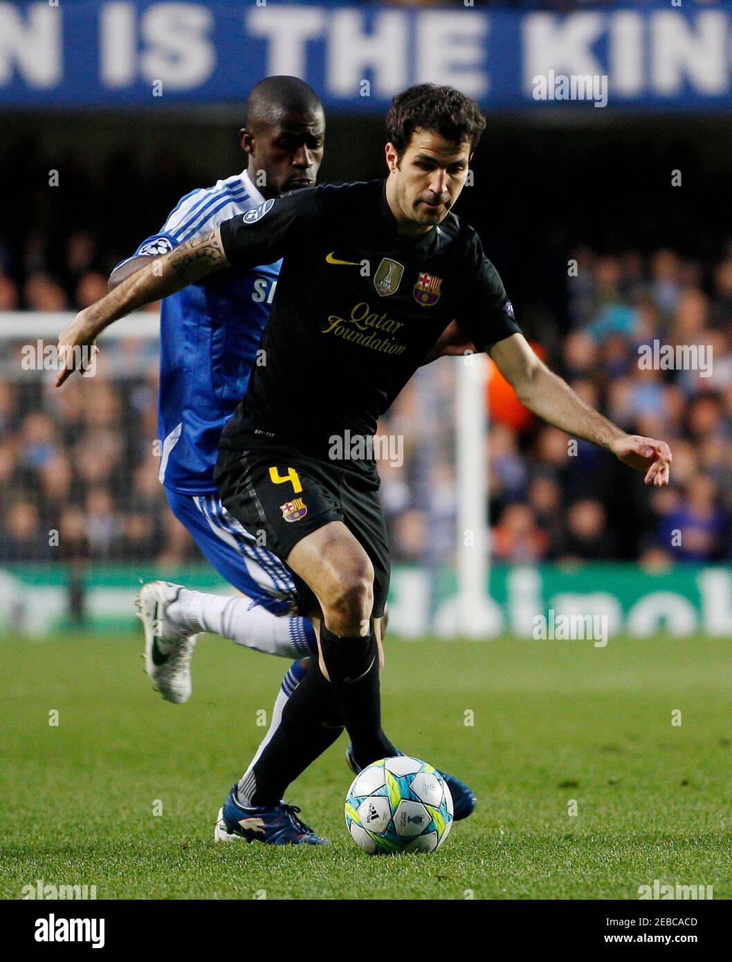 Football Chelsea V Fc Barcelona Uefa Champions League Semi Final First Leg Stamford Bridge London England