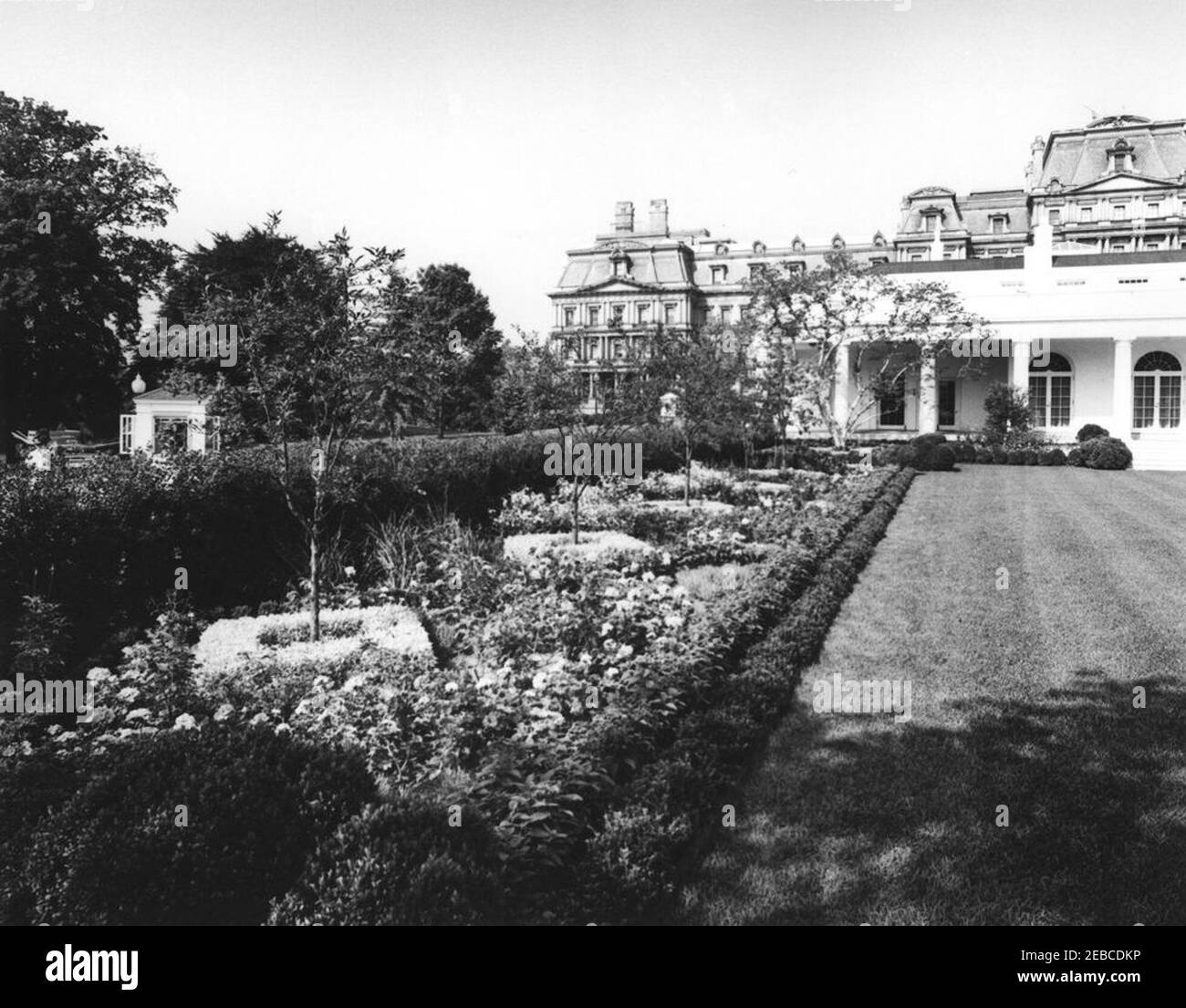 Rose Garden (work completed). The Rose Garden after a completed