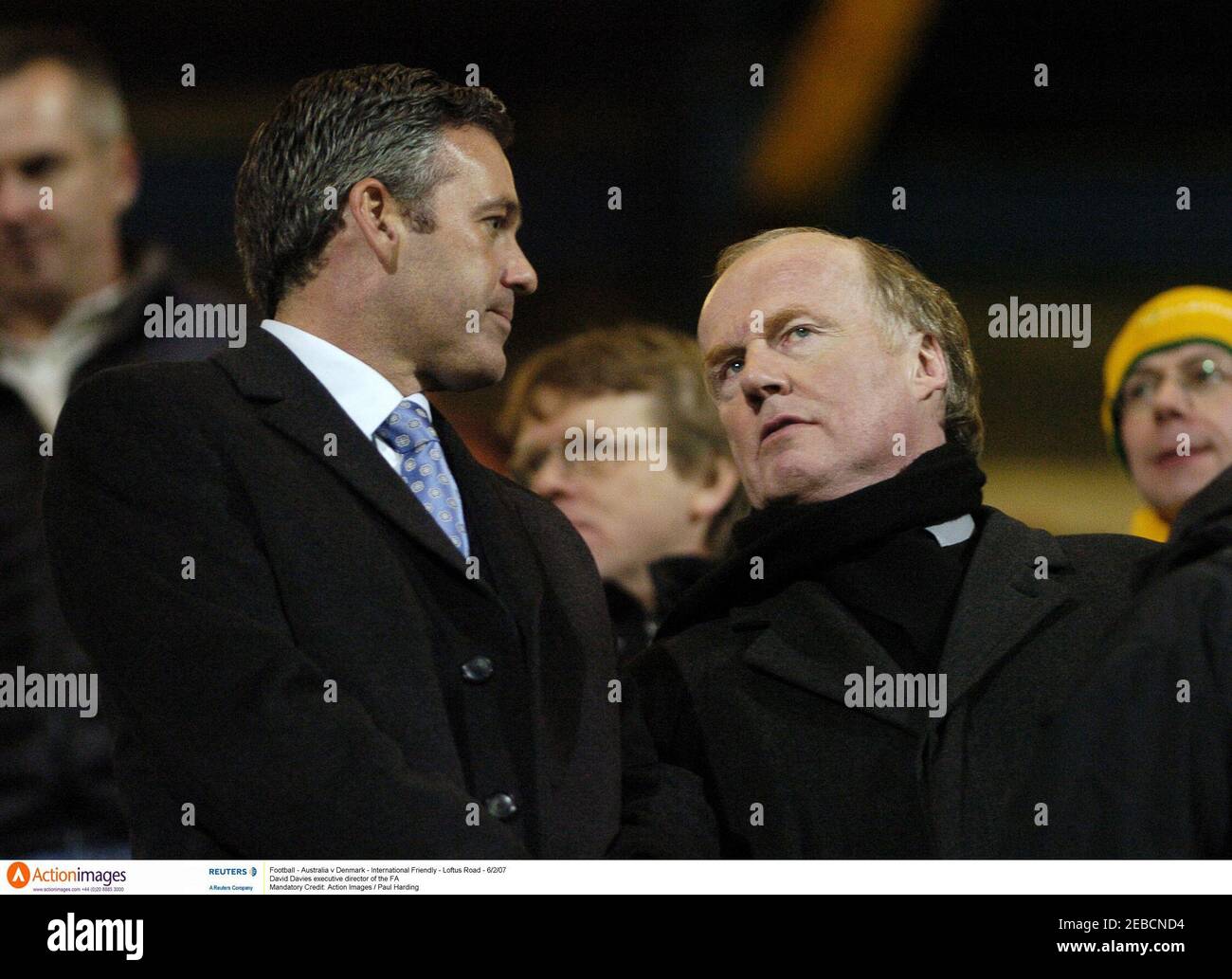 Football Australia V Denmark International Friendly Loftus Road 6 2 07 David Davies Executive Director Of The Fa Mandatory Credit Action Images Paul Harding Stock Photo Alamy